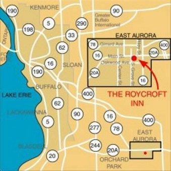 East Aurora Roycroft Inn שירותים תמונה